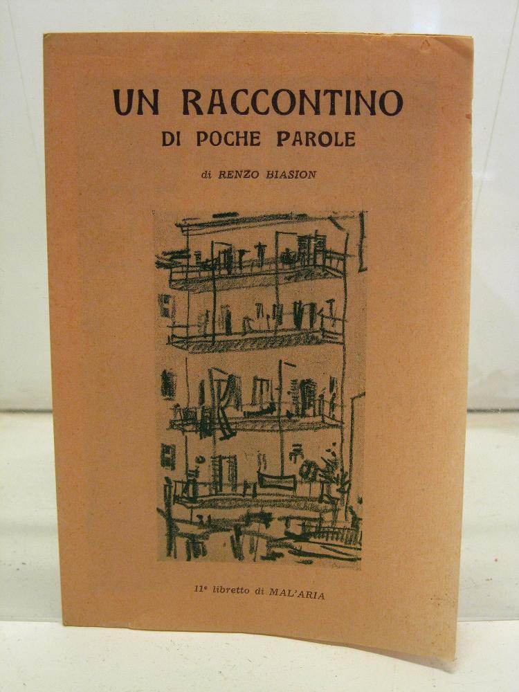 Un raccontino di poche parole, 11° libretto di MAL'ARIA